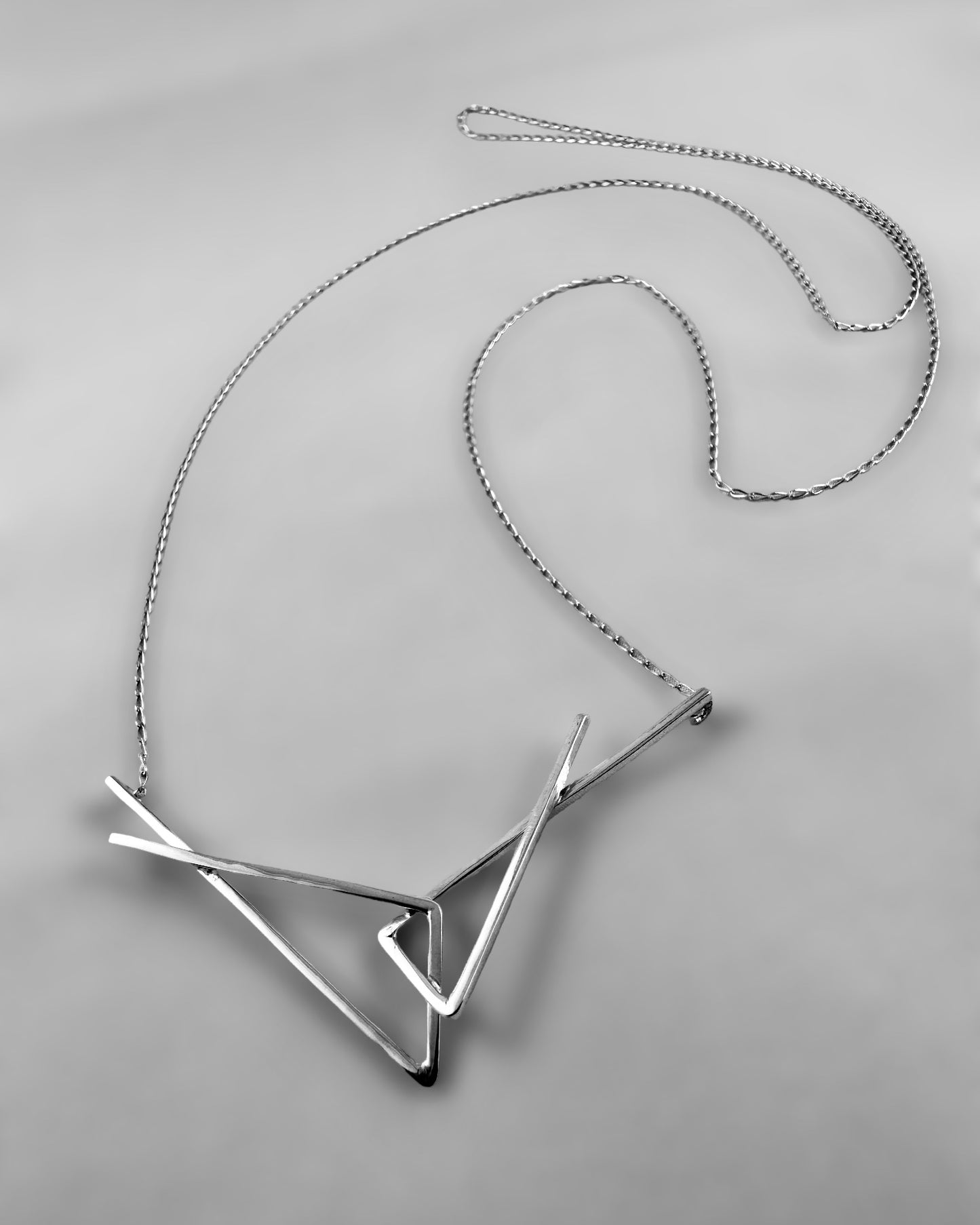 Intersection Long Necklace