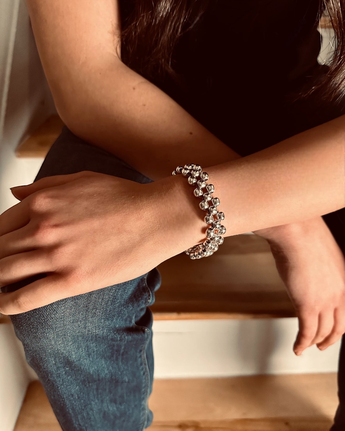 Abacus 3 Bead Bracelet - agsb contemporary jewellery