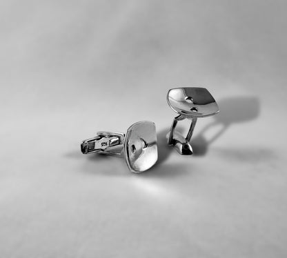 Button Cufflinks - agsb contemporary jewellery