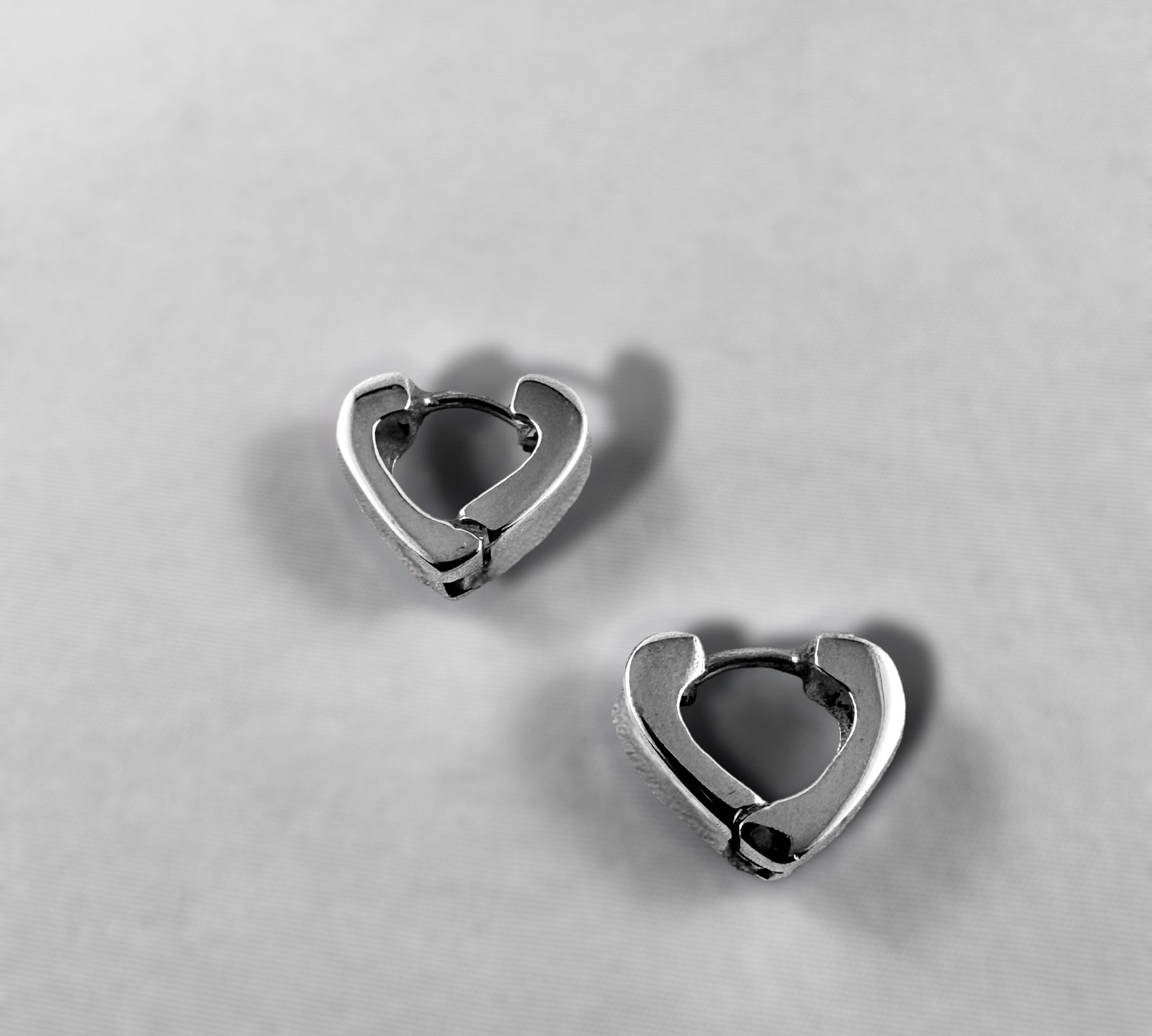 Heart Huggies - agsb contemporary jewellery