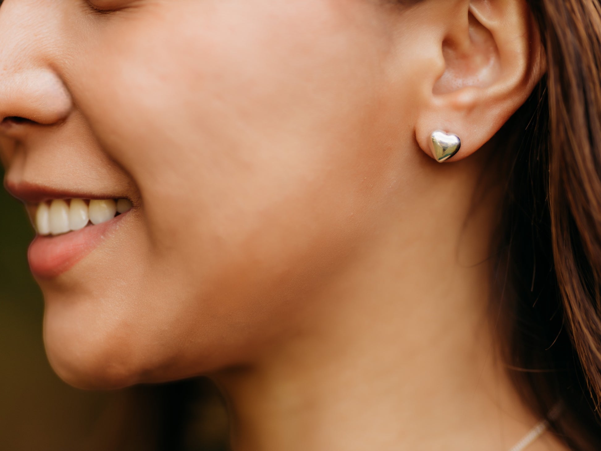 Heart Stud - agsb contemporary jewellery