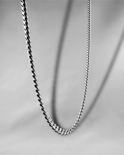 Men’s Everyday Wheat Chain (3mm) - agsb contemporary jewellery