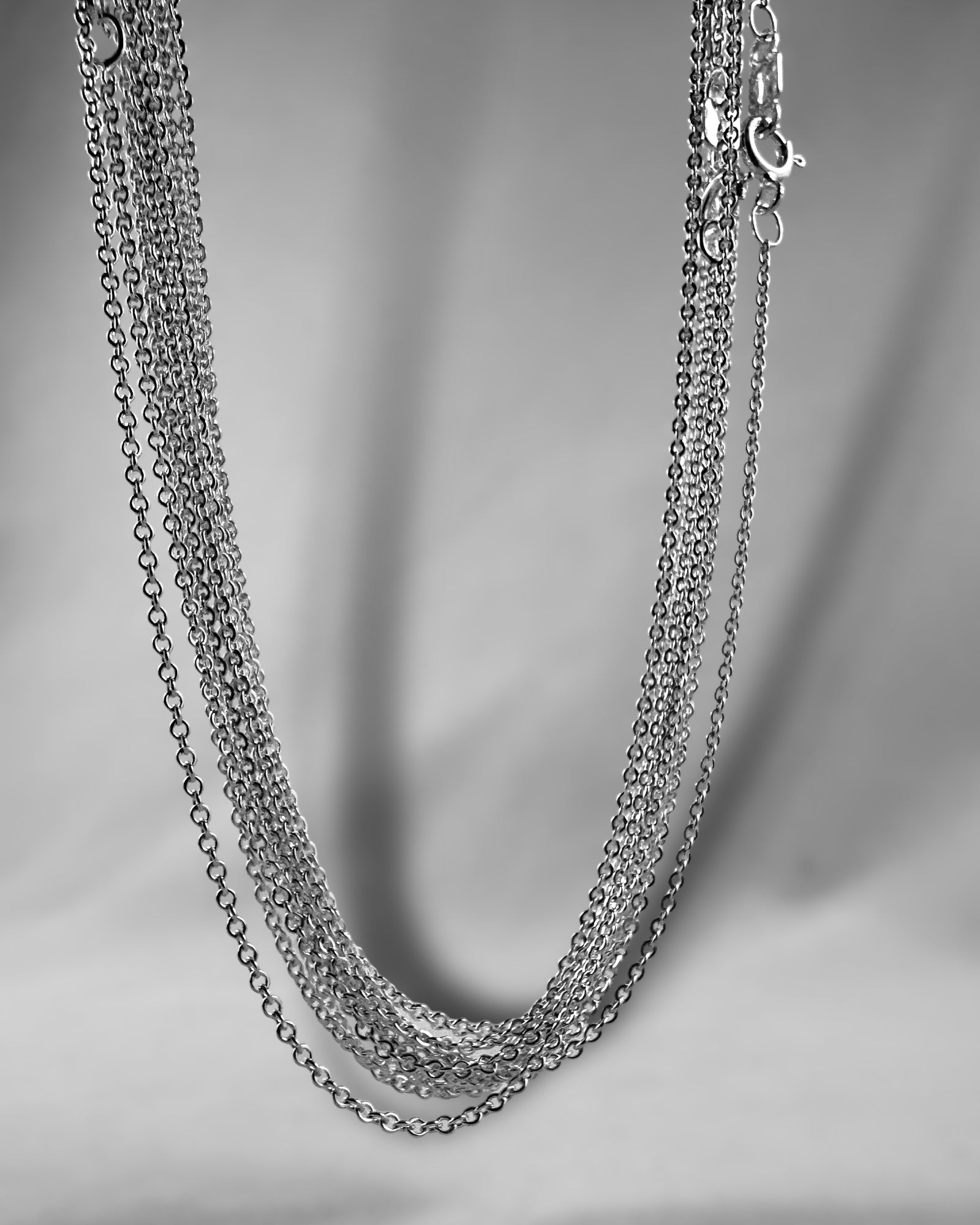 Long links Everyday Chain (2 lengths in one) - agsb contemporary jewellery