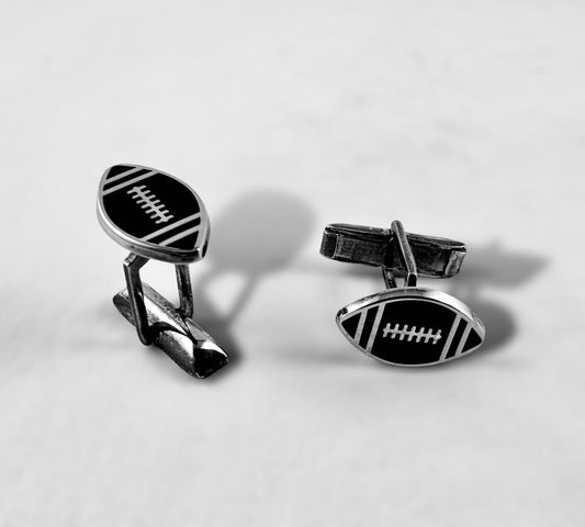 Football Cufflinks - agsb contemporary jewellery