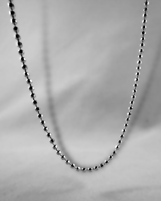 Long Beaded Everyday Chain - agsb contemporary jewellery