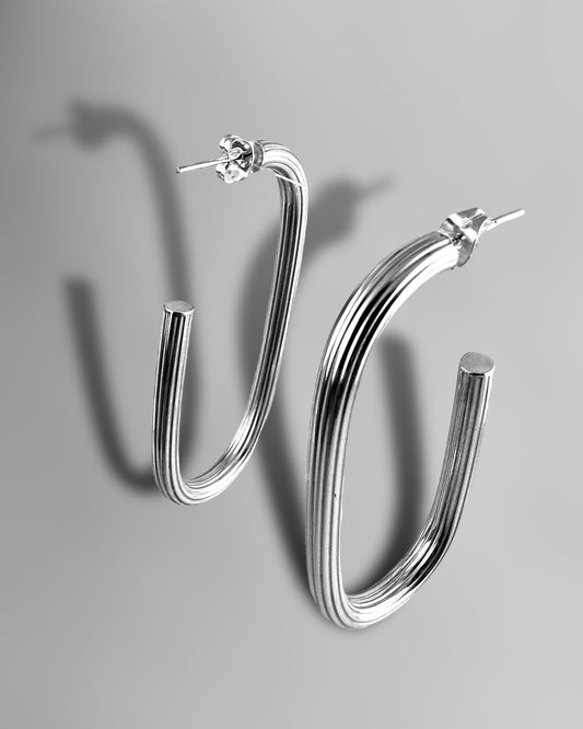 Oval Hoops - agsb contemporary jewellery