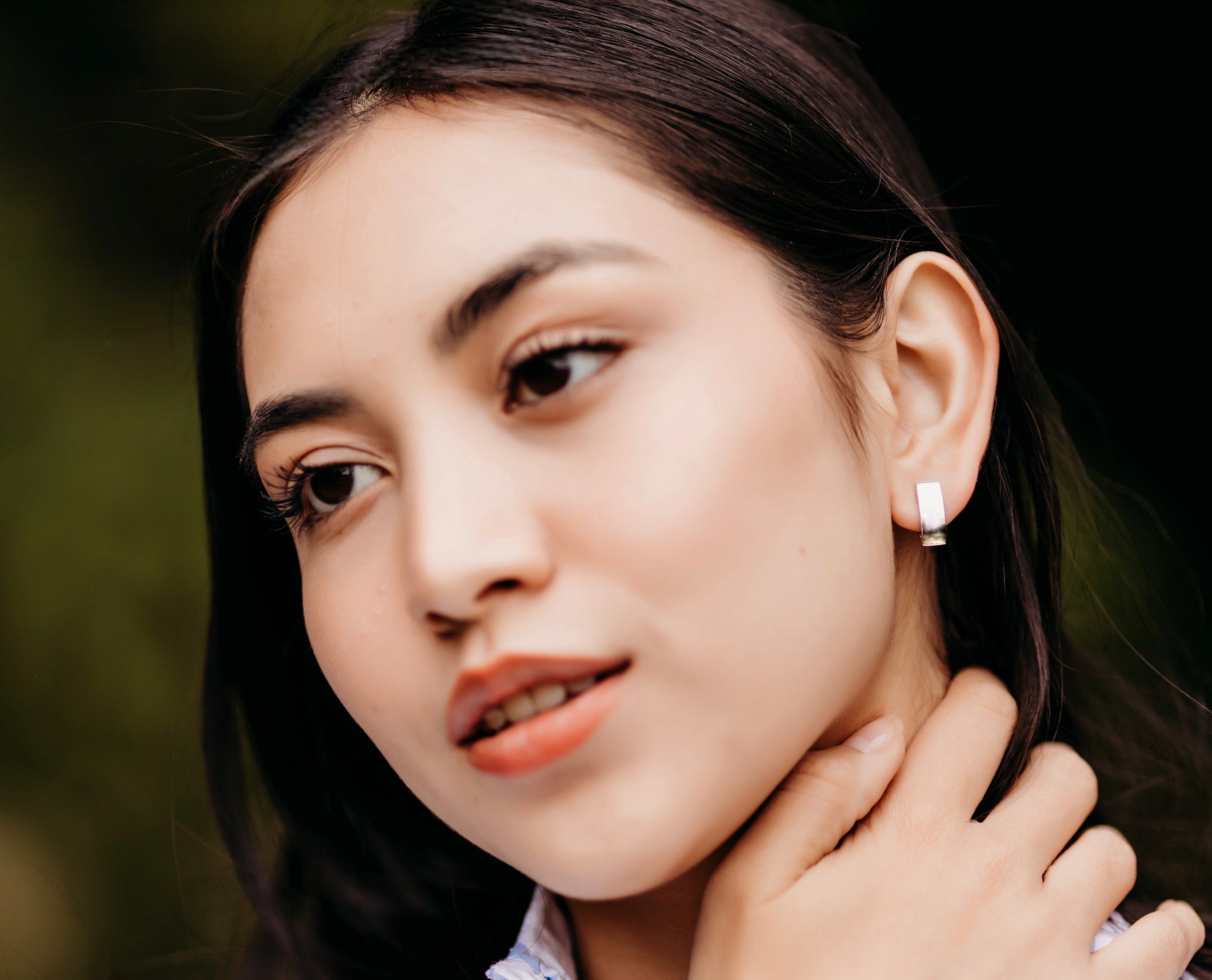 V Small Huggies - agsb contemporary jewellery