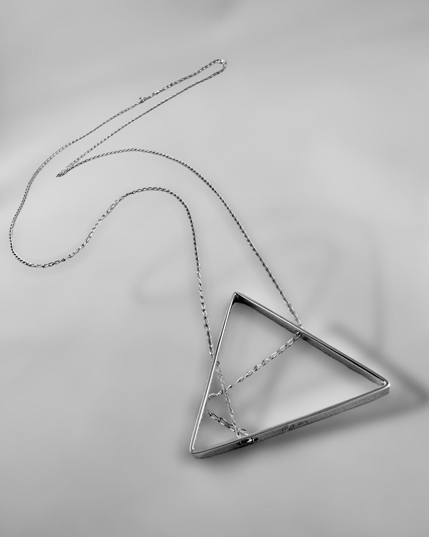 Triangle Long Necklace - agsb contemporary jewellery