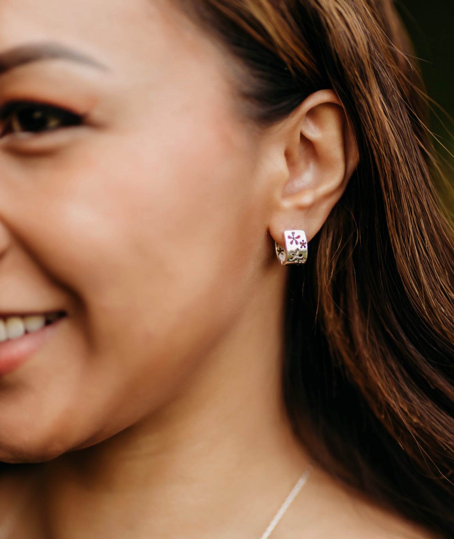 Flower Huggies - agsb contemporary jewellery