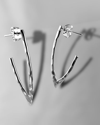 V Hoop - agsb contemporary jewellery