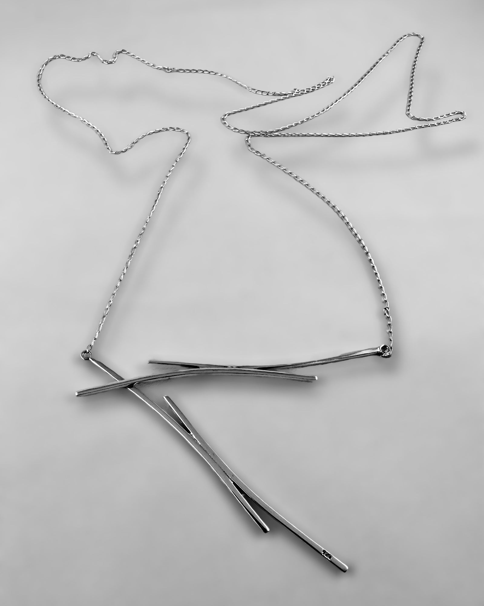 Chopsticks Long Necklace - agsb contemporary jewellery
