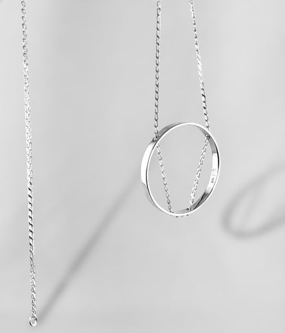 Circle Long necklace - agsb contemporary jewellery