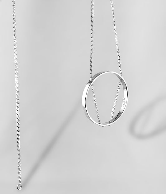 Circle Long necklace - agsb contemporary jewellery