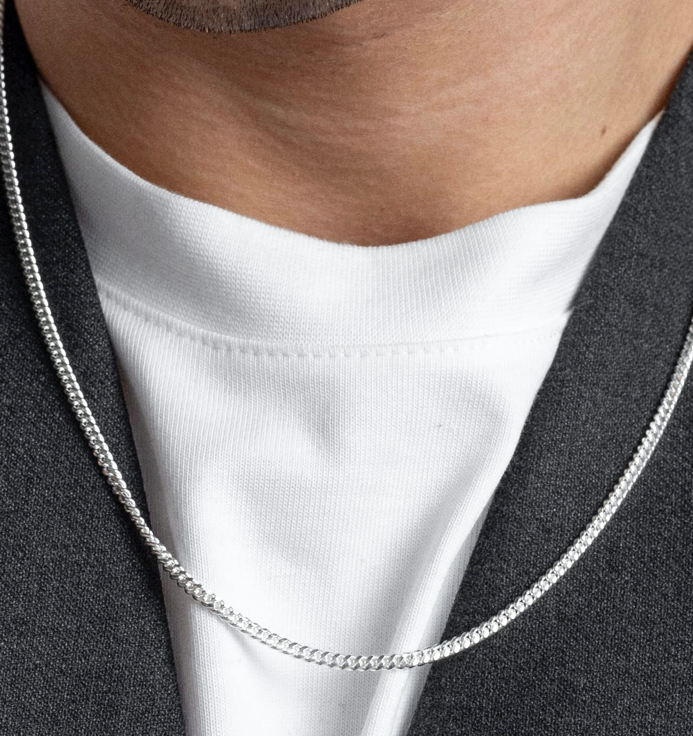 Men’s Everyday Wheat Chain (3mm) - agsb contemporary jewellery