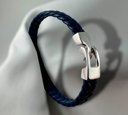 Leather, braids & Silver - agsb contemporary jewellery