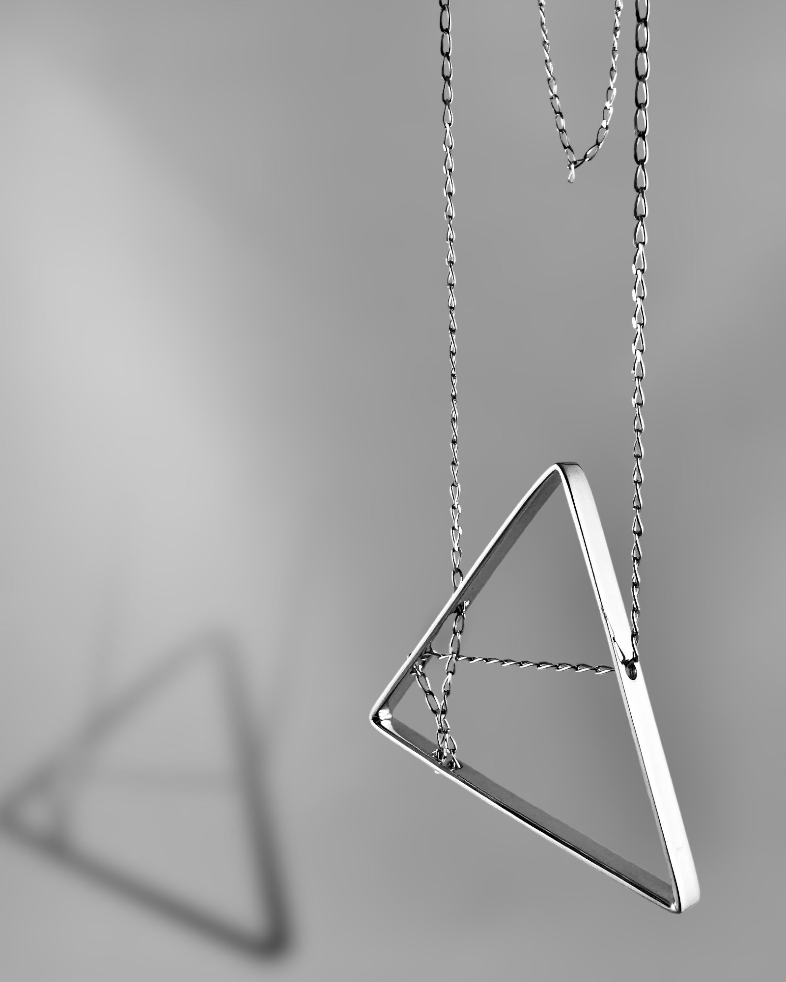 Triangle Long Necklace - agsb contemporary jewellery