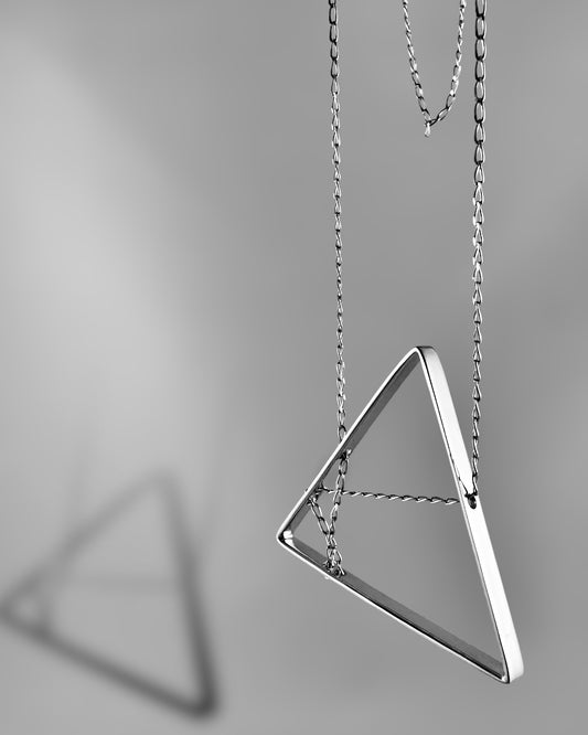 Triangle Long Necklace - agsb contemporary jewellery
