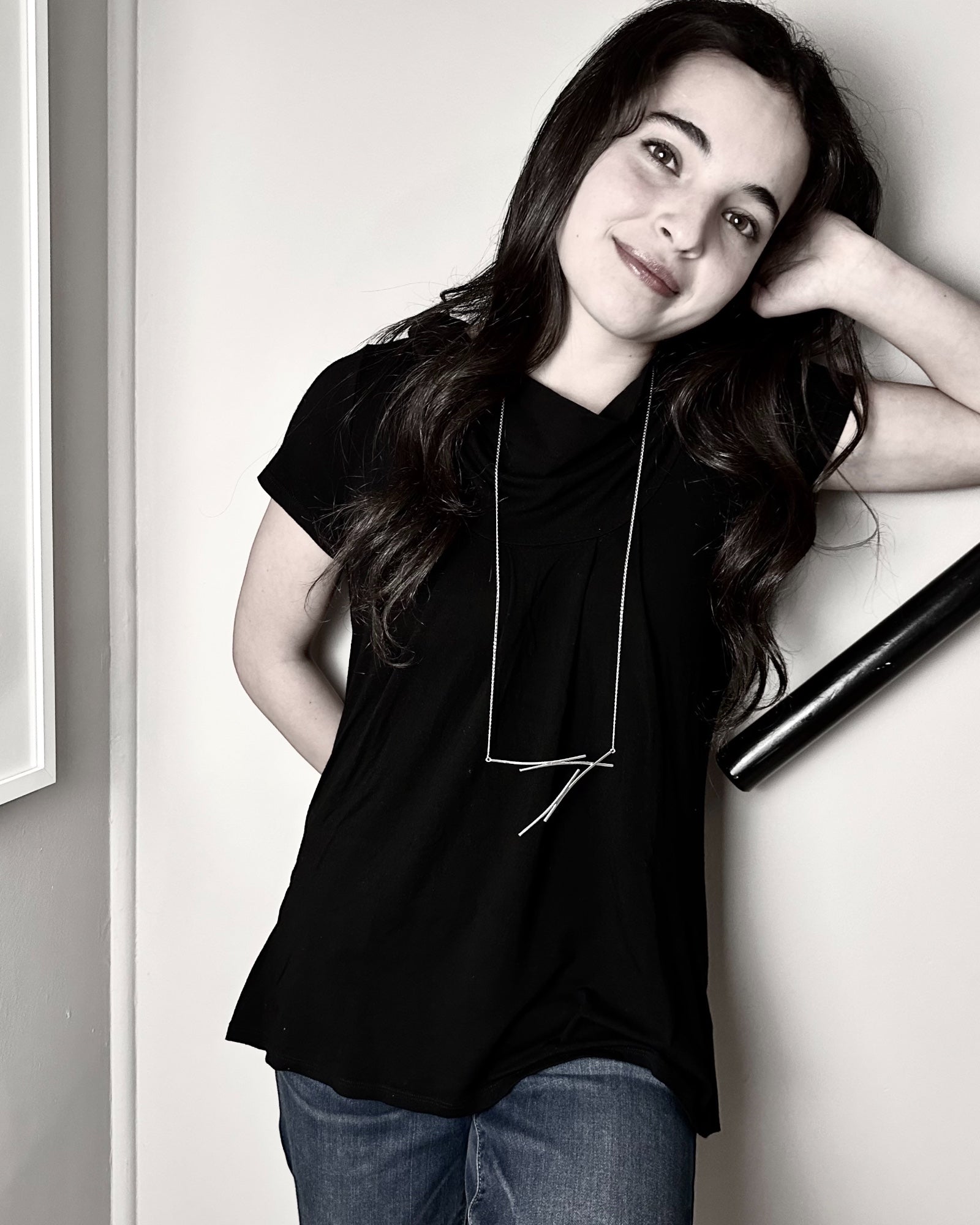 Chopsticks Long Necklace - agsb contemporary jewellery