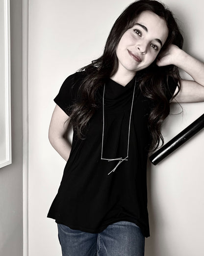 Chopsticks Long Necklace - agsb contemporary jewellery