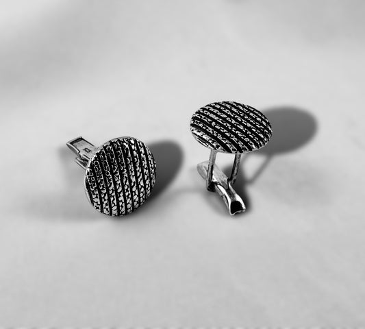 Texture Cufflinks - agsb contemporary jewellery