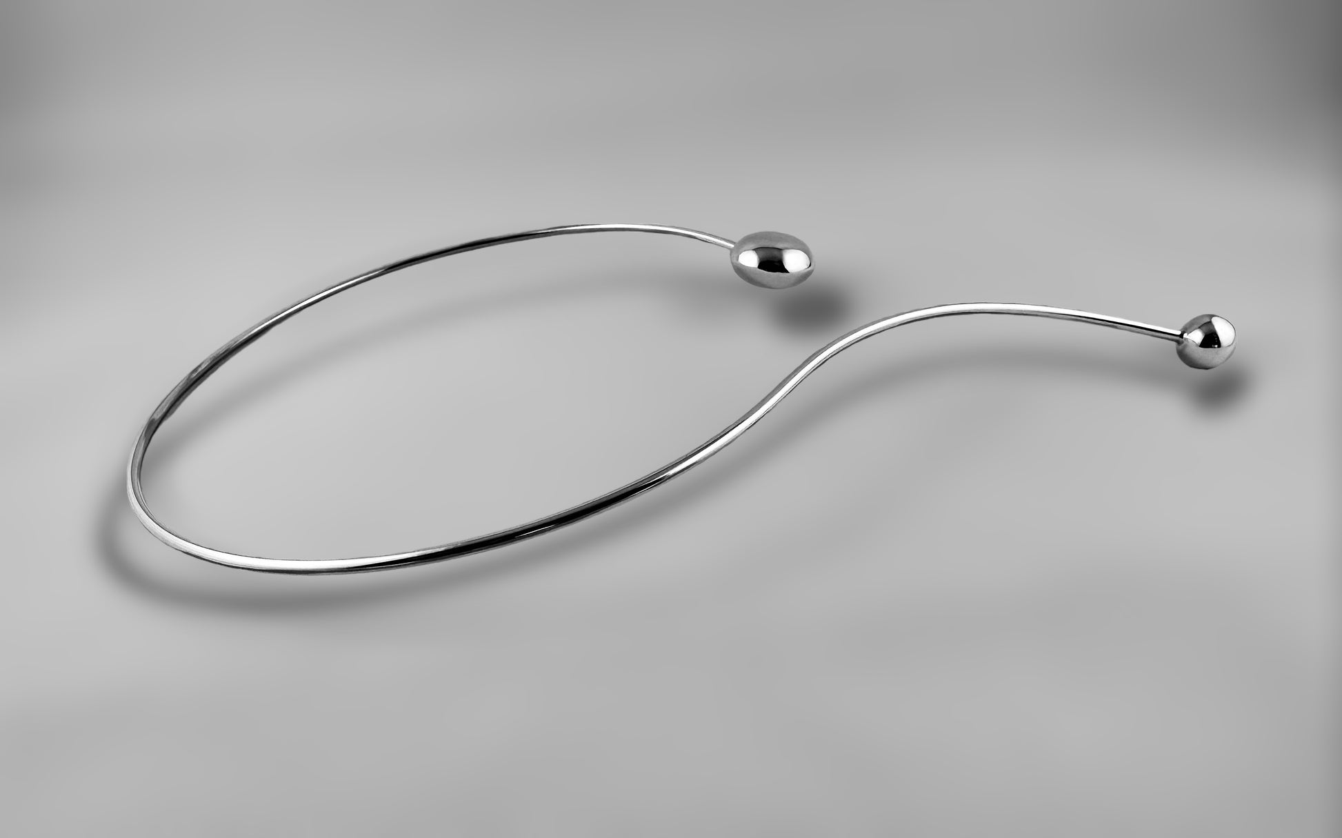 Ethereal Front Open Necklace - agsb contemporary jewellery