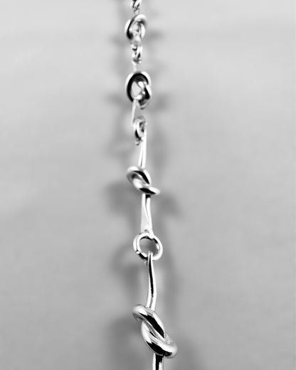 Presence Knot Short Necklace - agsb contemporary jewellery