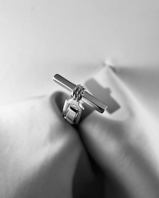 Tied Cufflinks - agsb contemporary jewellery