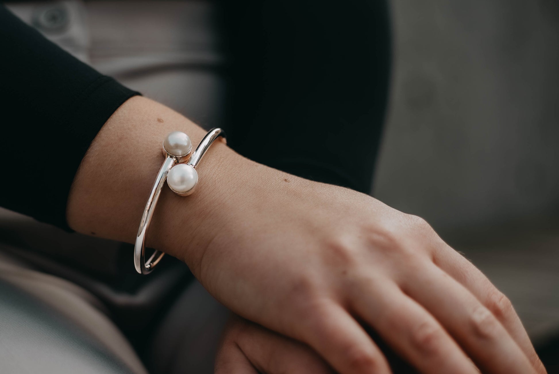 Spirit Harmony Pearl Br - agsb contemporary jewellery