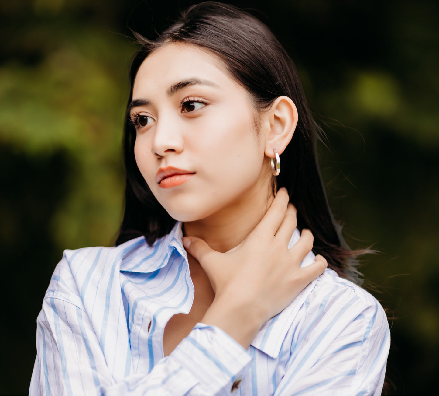 Luna hoop - agsb contemporary jewellery