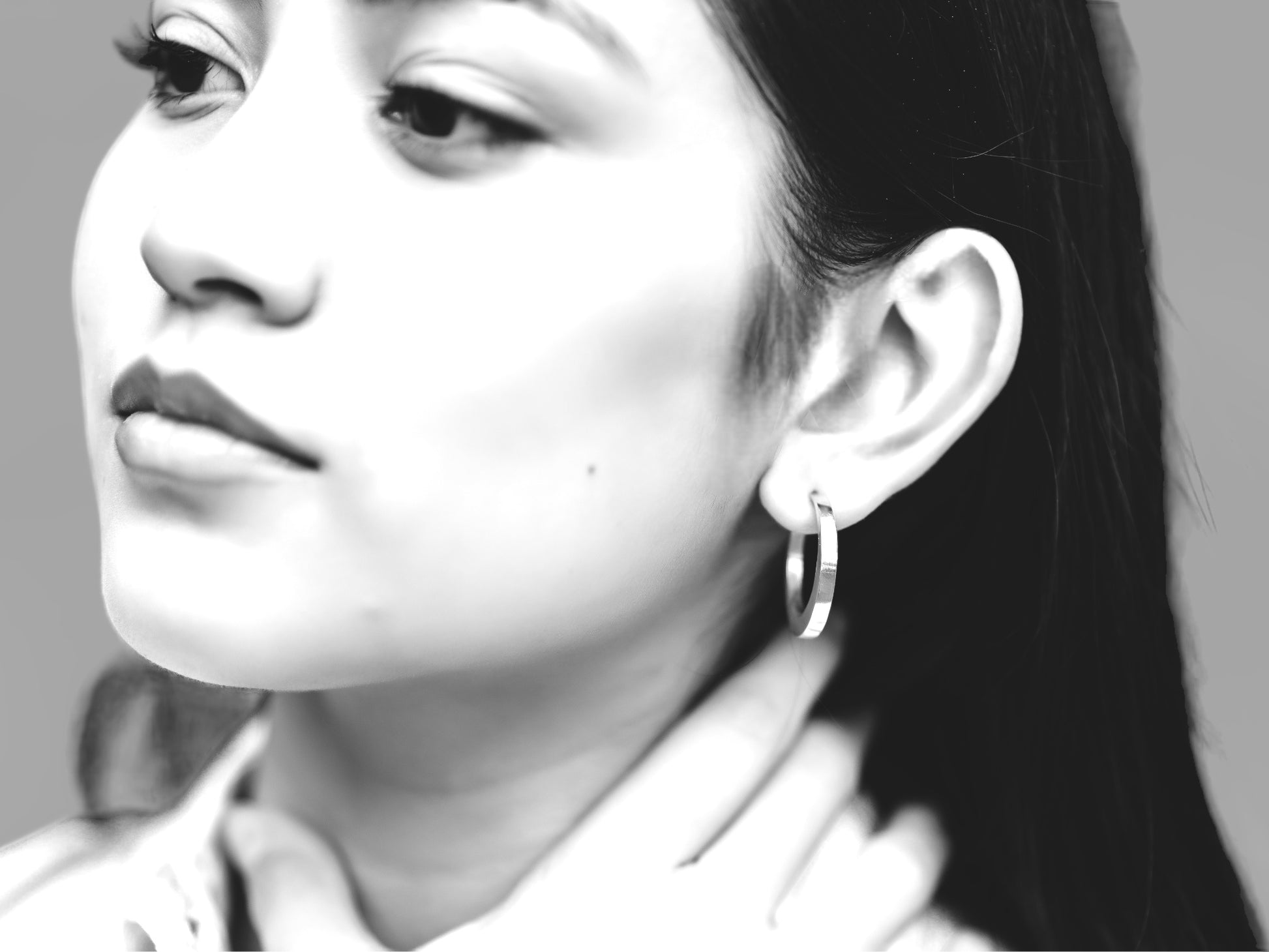Luna hoop - agsb contemporary jewellery