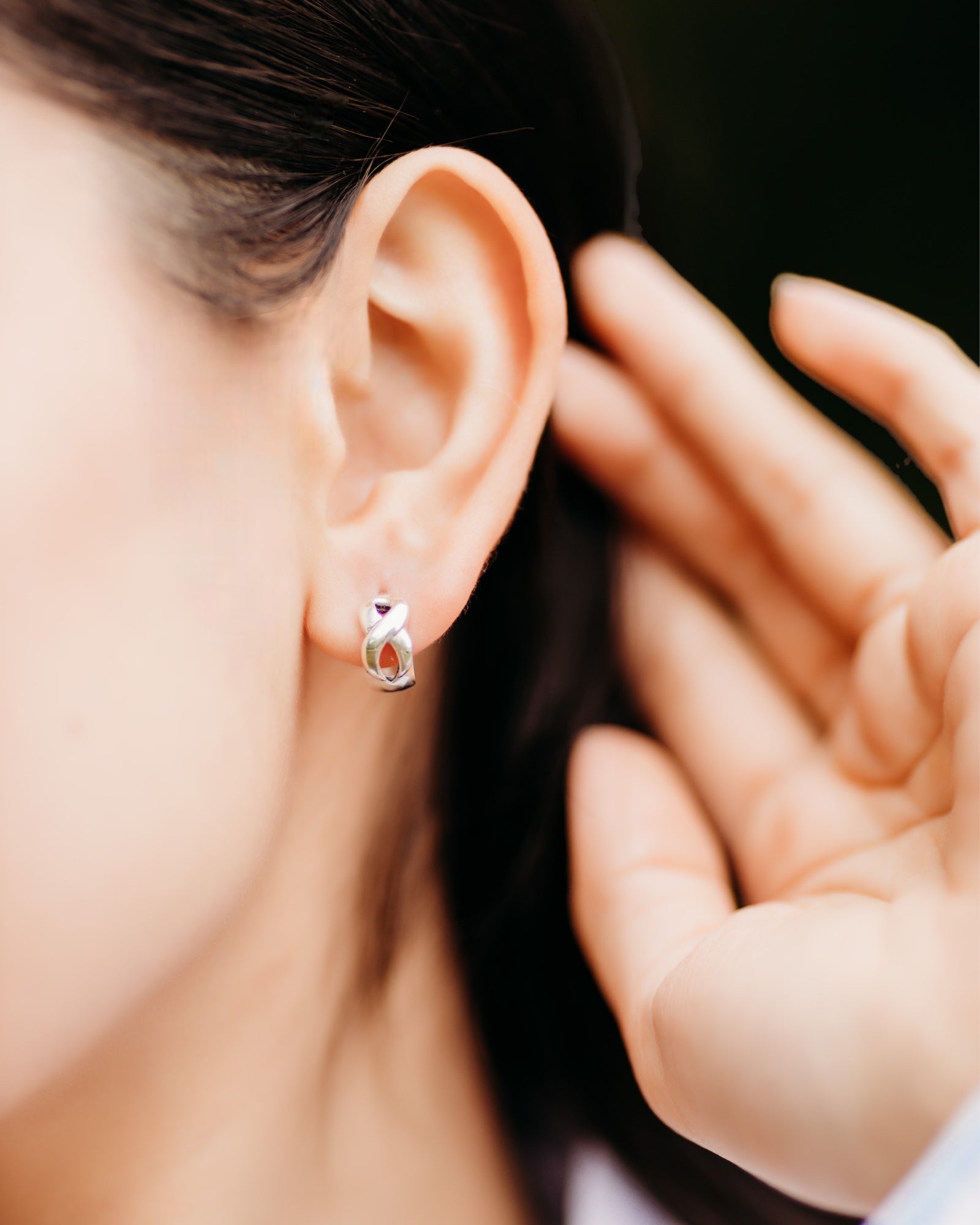 Infinity Huggies - agsb contemporary jewellery