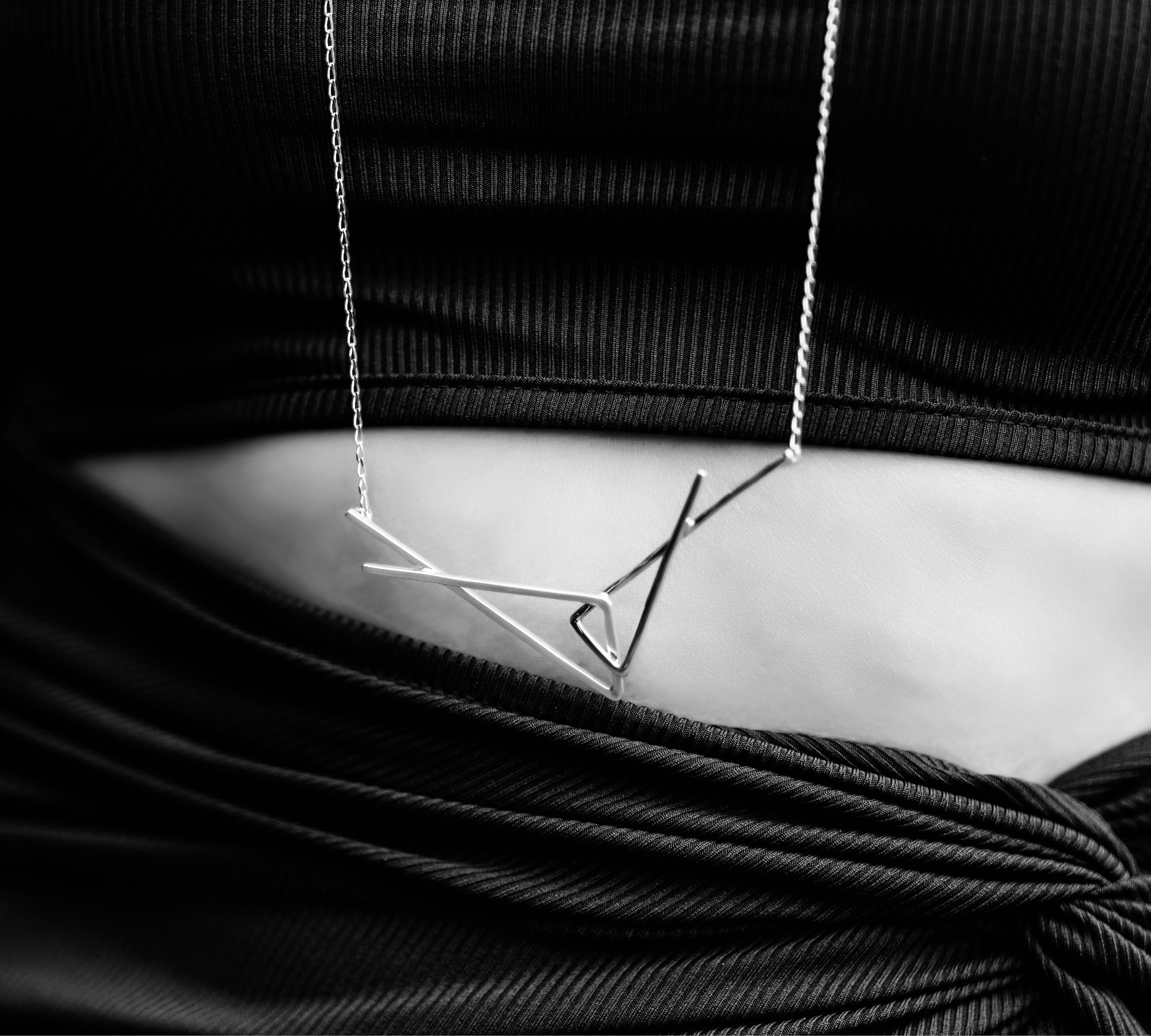 Intersection Long Necklace - agsb contemporary jewellery