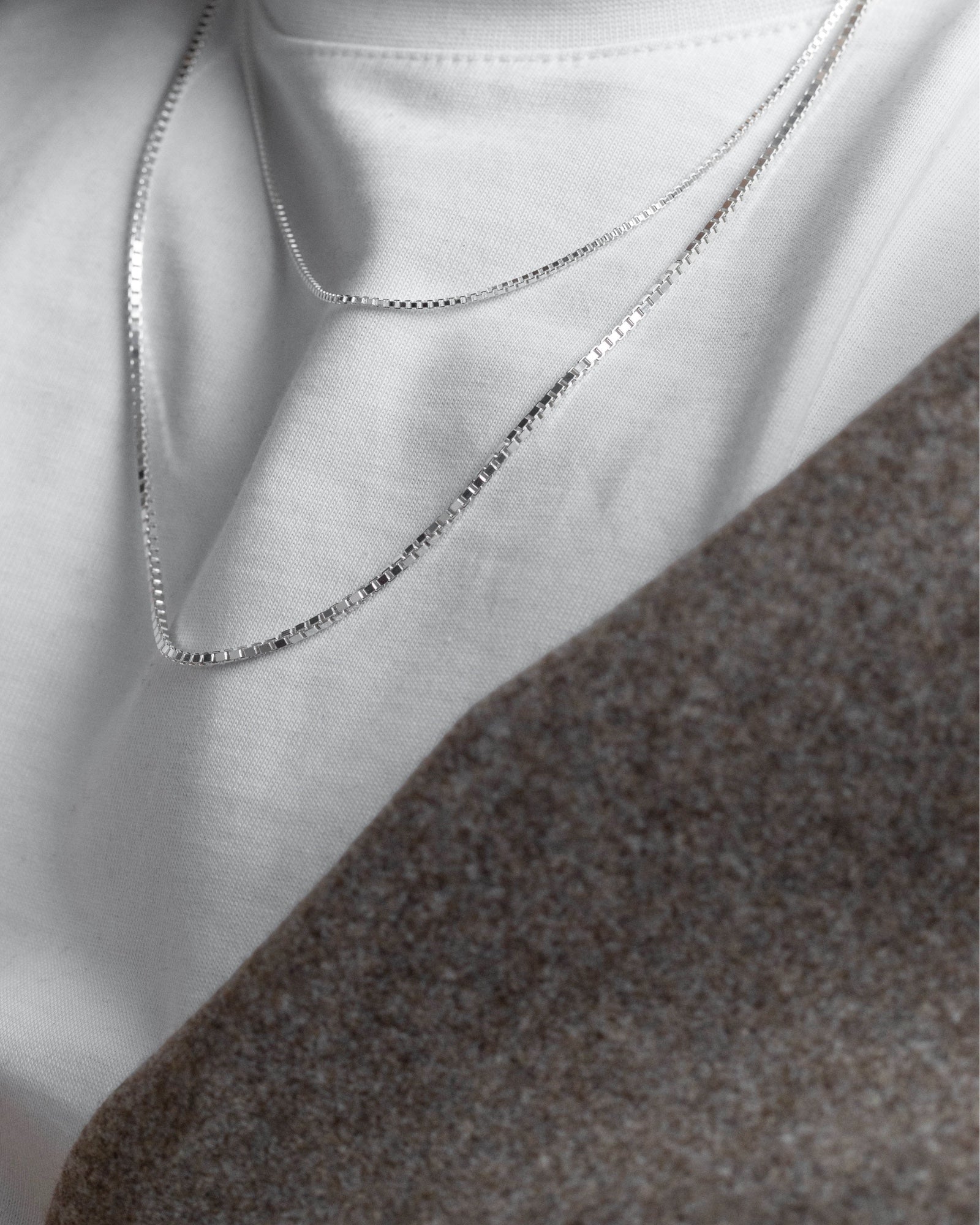 Everyday Box Chain Thick (2.5mm) - agsb contemporary jewellery